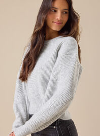 Reya Ribbed Sweater Detail 5 - TULLABEE