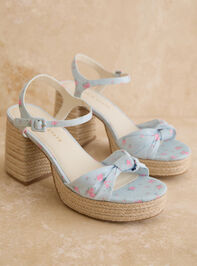 Hayleey Floral Wedges - TULLABEE