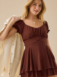 Haisley Layered Crossover Romper - TULLABEE