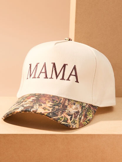 Mama Embroidered Camo Hat - TULLABEE