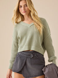 Darcy Overlay Denim Mini Skort - TULLABEE
