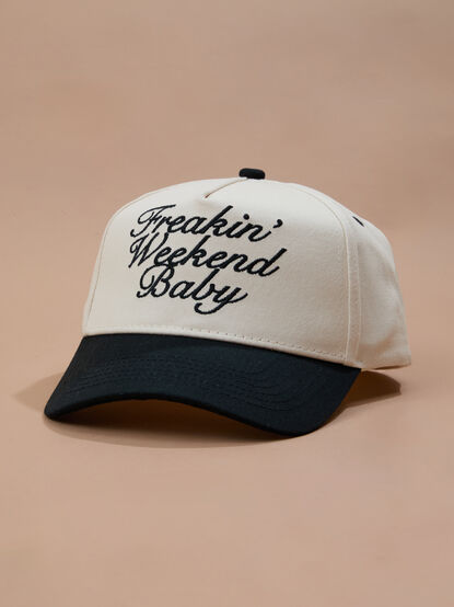 Freakin' Weekend Baby Trucker Hat - TULLABEE