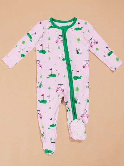 Dog Golf Ruffle Footie - TULLABEE