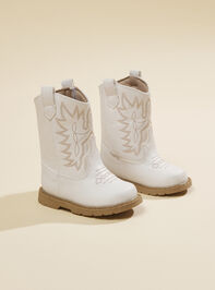 Jesse Cowboy Boots Detail 3 - TULLABEE