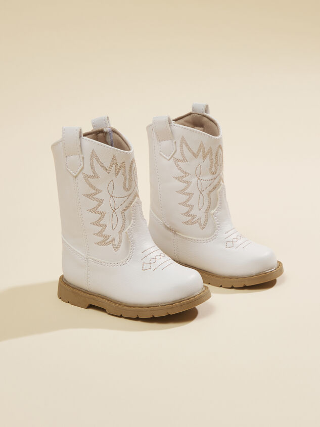 Jesse Cowboy Boots Detail 3 - TULLABEE