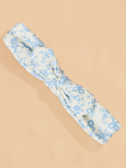 Romi Floral Knot Headband - TULLABEE