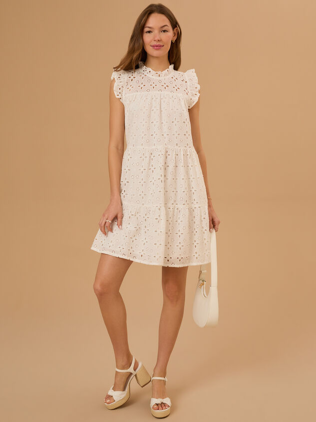 Mama Lula Eyelet Dress Detail 2 - TULLABEE