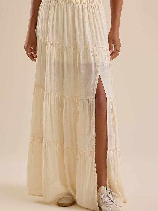 Amanda Maxi Skirt Detail 4 - TULLABEE