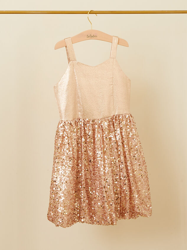 Rosie Youth Sequin Dress Detail 1 - TULLABEE