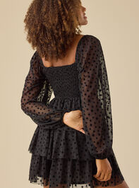Gigi Star Mini Dress Detail 5 - TULLABEE