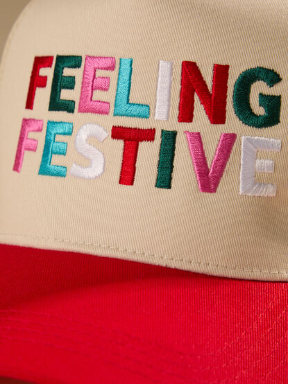 Feeling Festive Trucker Hat - TULLABEE