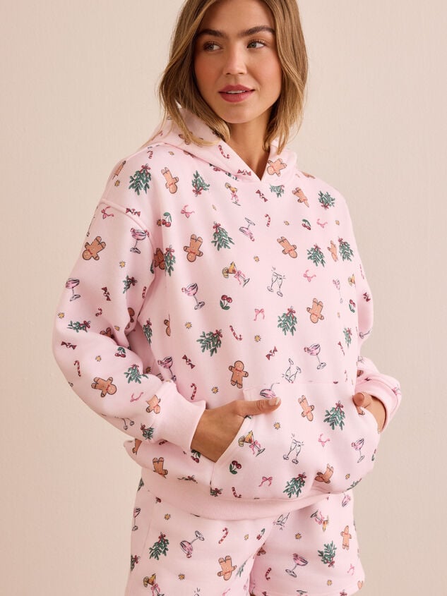 Mistletoe and Mimosas Icon Hoodie - TULLABEE