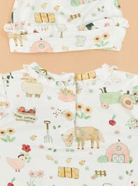 Farm Animal Gown & Hat Detail 3 - TULLABEE