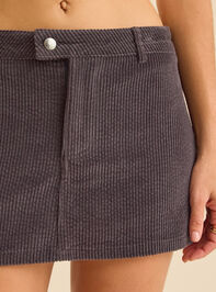 Coralie Corduroy Mini Skort Detail 2 - TULLABEE