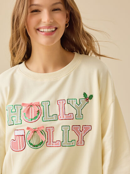 Holly Jolly Gingham Pullover - TULLABEE
