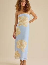 Nellie Mesh Maxi Dress - TULLABEE