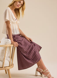 Suki Chiffon Babydoll Blouse Detail 3 - TULLABEE