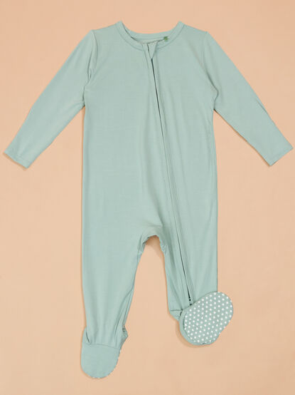 Jadeite Footie - TULLABEE