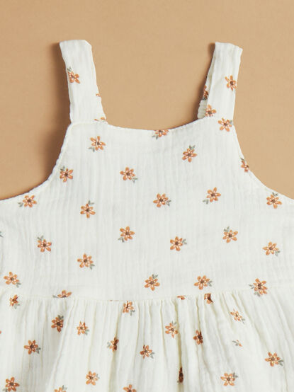 Birdie Floral Baby Tank and Pant Set - TULLABEE