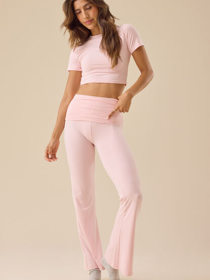 Catie Foldover Lounge Pants - TULLABEE