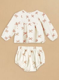 Ruby Bows Top and Bloomer Set by Rylee + Cru - TULLABEE