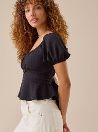 Lola Crossover Top Detail 4 - TULLABEE
