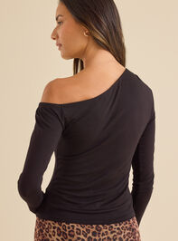 Genevieve Asymmetrical Top Detail 4 - TULLABEE