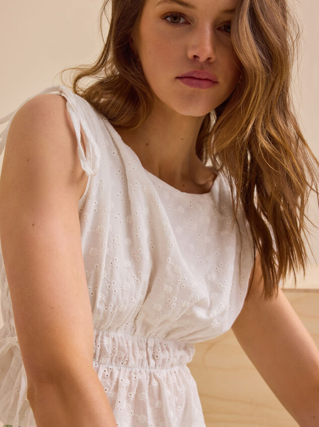 Asha Embroidered Top Detail 4 - TULLABEE