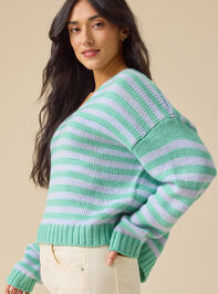 Kataleya Striped Sweater Detail 3 - TULLABEE