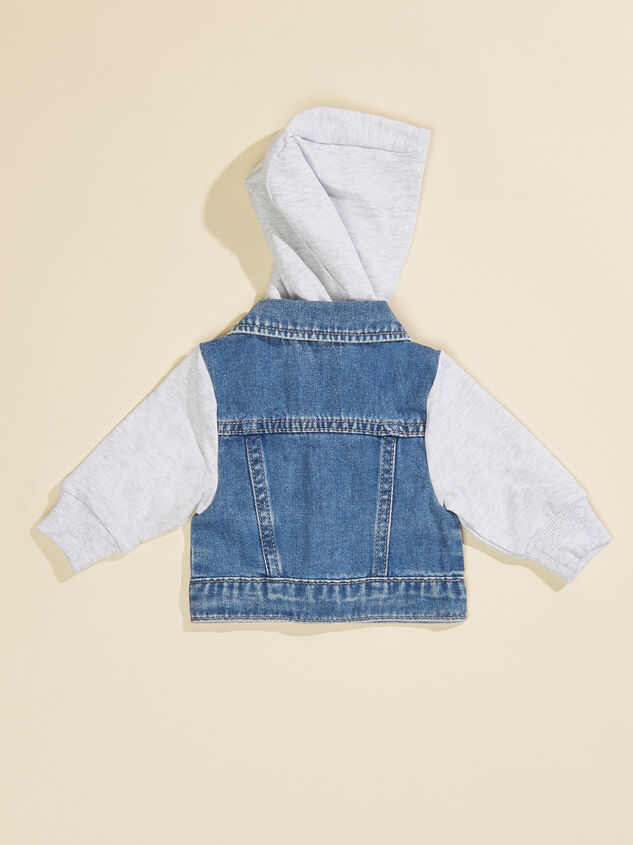 Jake Denim Jacket Detail 3 - TULLABEE