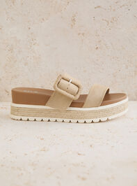 Kenzy Platform Sandals Detail 2 - TULLABEE