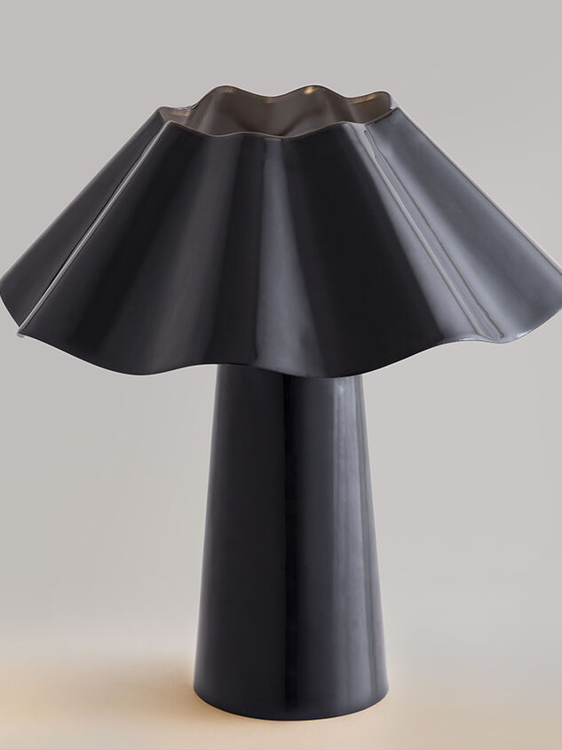 Marlowe Enamel Table Lamp Detail 3 - TULLABEE