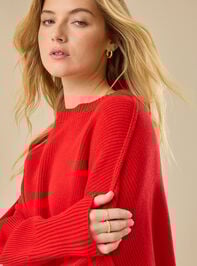 Cam Boxy Sweater Detail 4 - TULLABEE