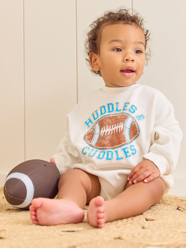 Huddles & Cuddles Bubble Sweatshirt Detail 4 - TULLABEE