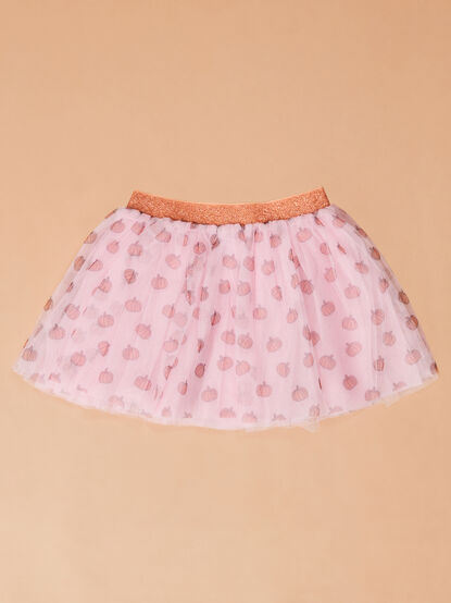 Playful Pumpkin Toddler Tutu - TULLABEE