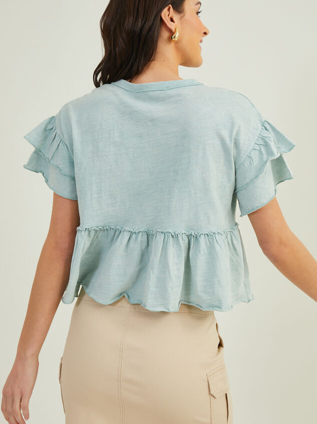 Laina Babydoll Top Detail 4 - TULLABEE