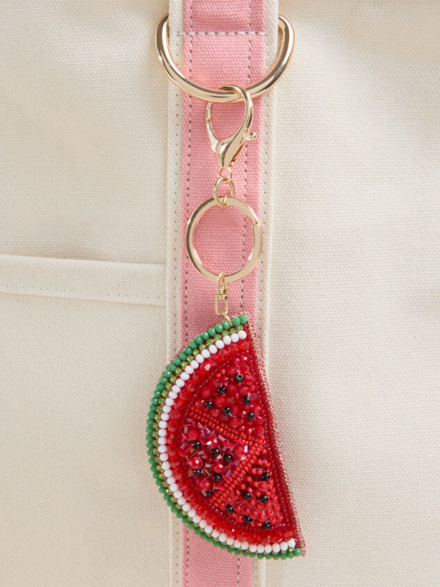 Beaded Watermelon Bag Charm - TULLABEE