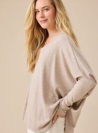 Tracie Waffle Knit Tunic Detail 3 - TULLABEE