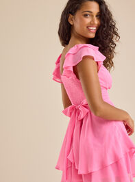 Lainey Double Layered Romper Detail 2 - TULLABEE