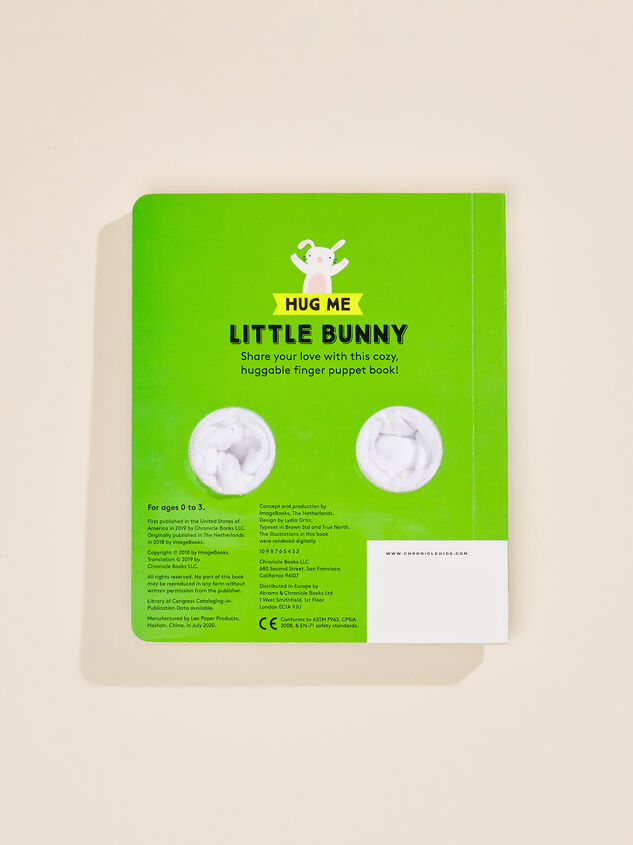Hug Me Little Bunny - Finger Puppet Book Detail 3 - TULLABEE