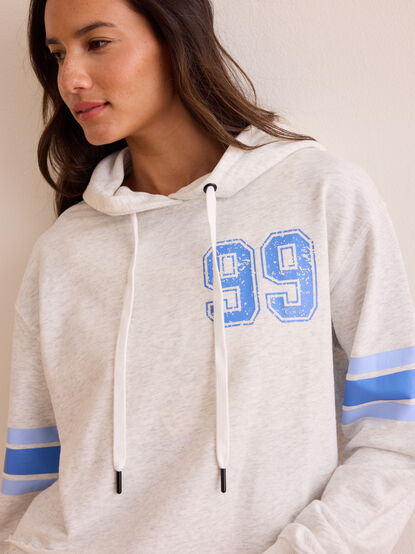 99 Lineup Striped Hoodie - TULLABEE