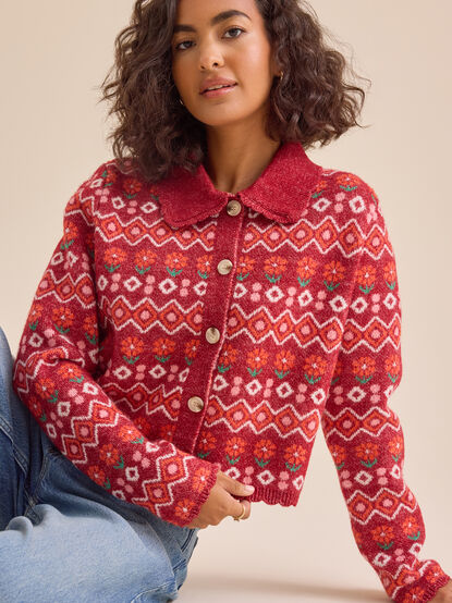 Portia Collared Cardigan - TULLABEE