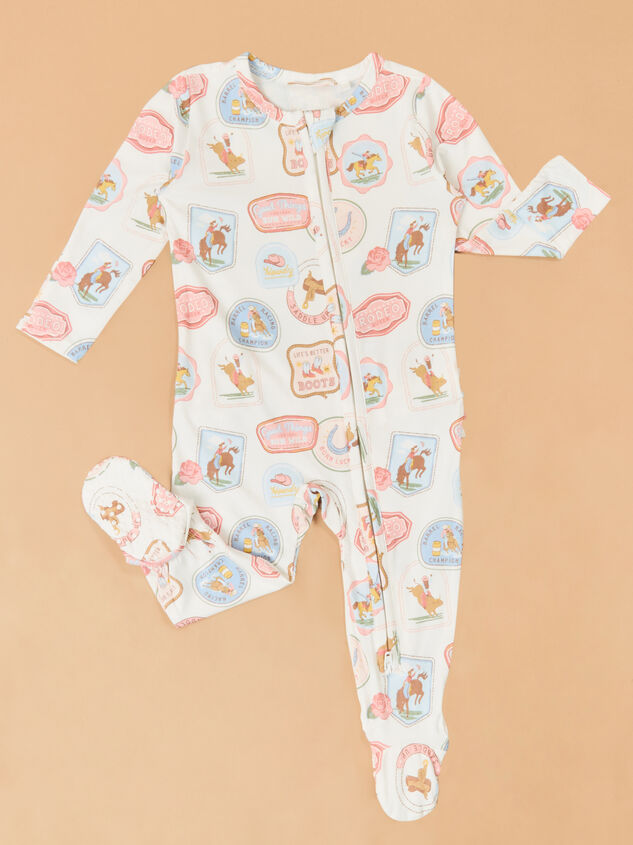 Rodeo Charm Footie Detail 2 - TULLABEE