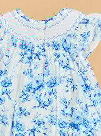 Sloane Smocked Baby Dress Detail 3 - TULLABEE