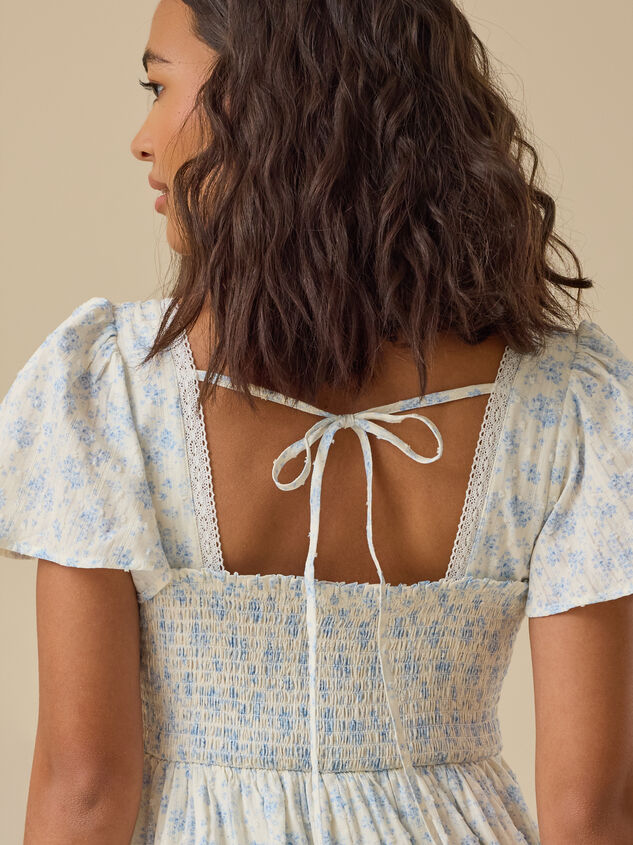 Mattie Flare Dress Detail 6 - TULLABEE