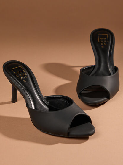 Elaine Peep Toe Stiletto - TULLABEE