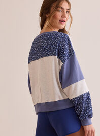 Pressure Mixed Floral Pullover Detail 4 - TULLABEE