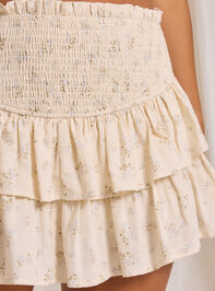 Britlee Smocked Skort Detail 3 - TULLABEE