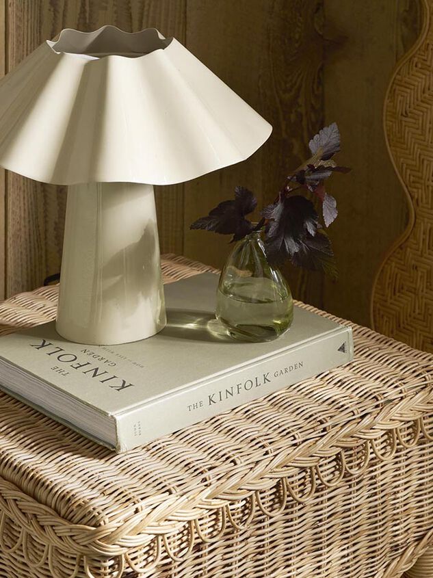 Marlowe Enamel Table Lamp Detail 2 - TULLABEE