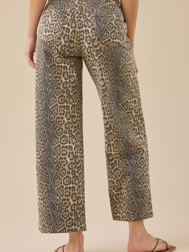 Nash Cheetah Pants Detail 5 - TULLABEE